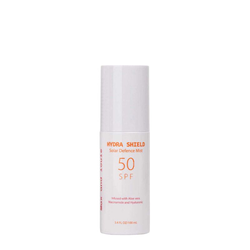 Max and Louie Hydra Shield SPF 50 Setting Spray image number 0