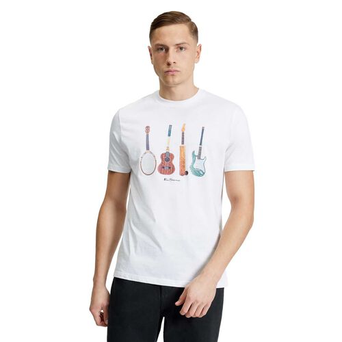 Ben Sherman Jumble Guitars T-Shirt