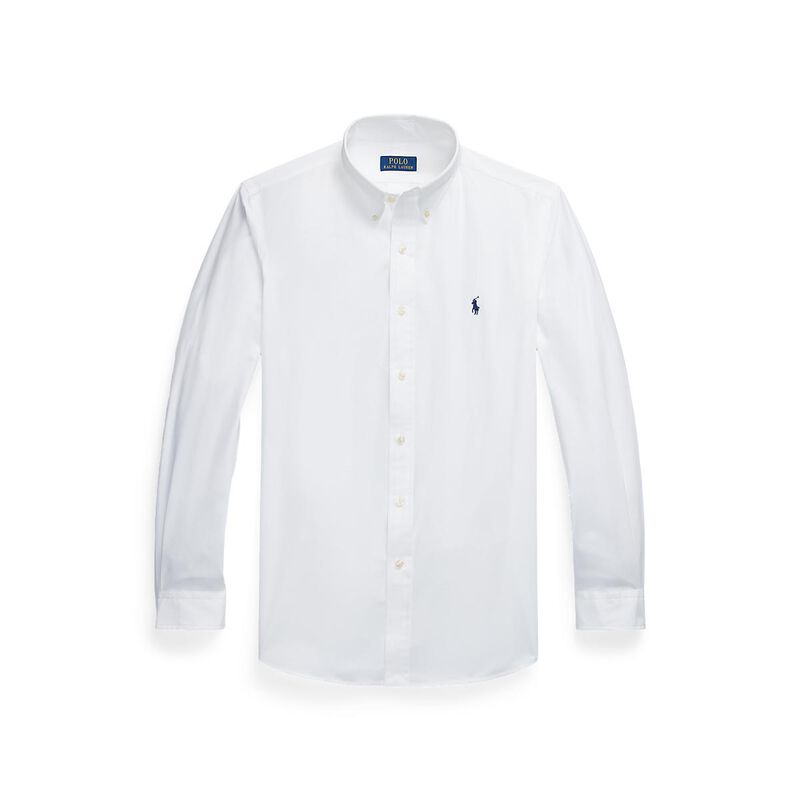Polo Ralph Lauren Custom Fit Stretch Poplin Shirt image number 2