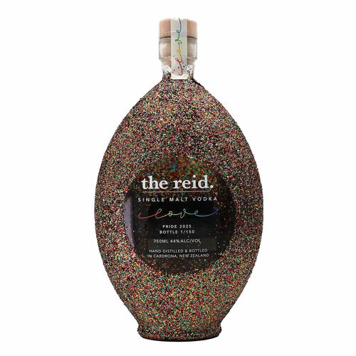 the reid Vodka Love Bottle 2025 750ml 44%
