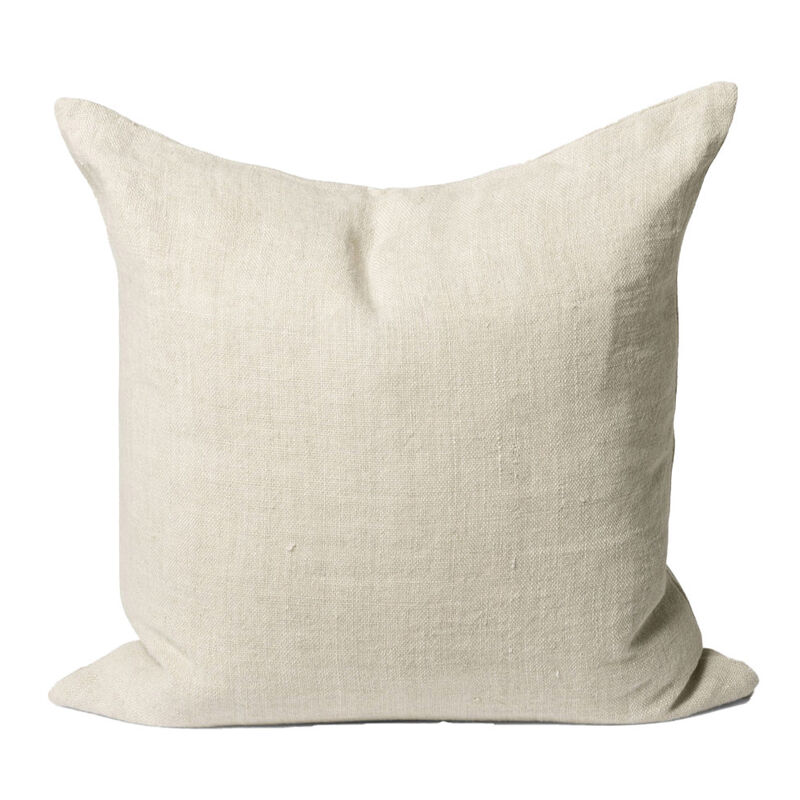 Città Heavy Linen Cushion Cover Oat 55x55cm image number 0