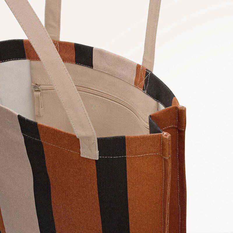 Radley Stripe Medium Open Top Tote Bag image number 2