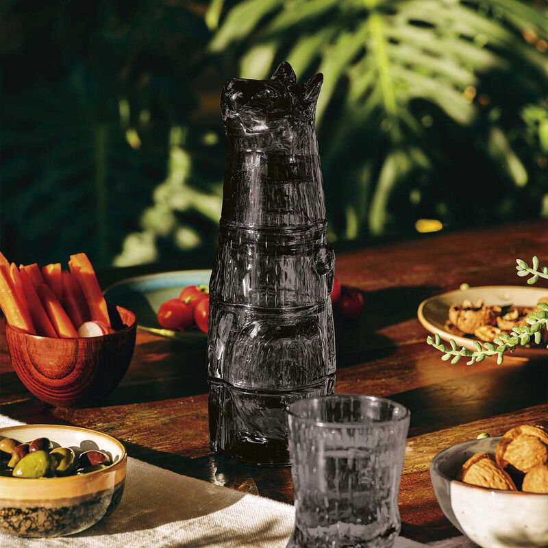 DOIY Stacking Glasses Kitty Black image number 3