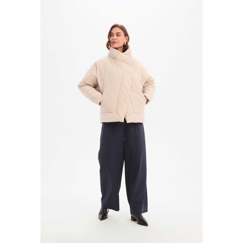 TIRELLI Wrap Front Puffer Jacket image number 7