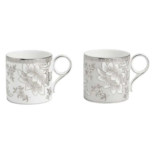Wedgwood Silver Tonquin Mug Set of 2
