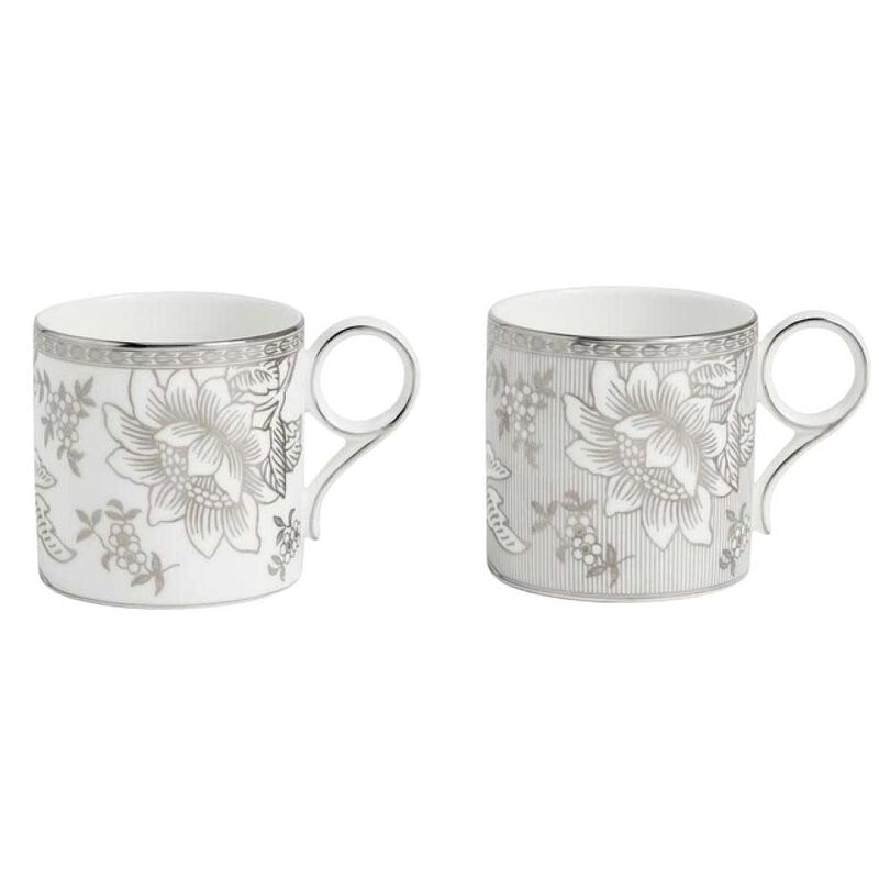 Wedgwood Silver Tonquin Mug Set of 2 image number 0