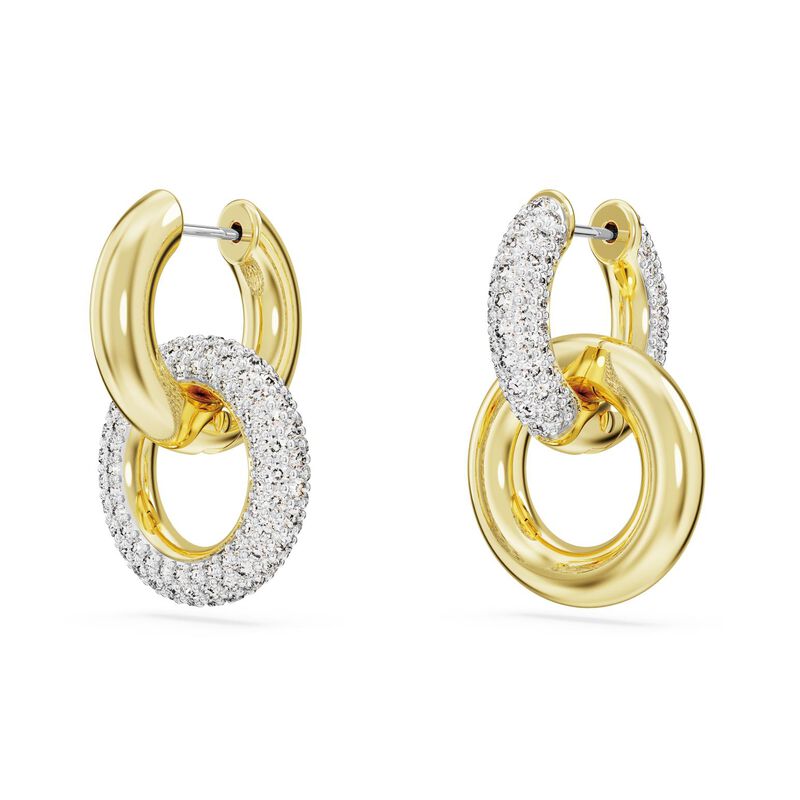 Swarovski Dextera Hoop Earrings image number 2