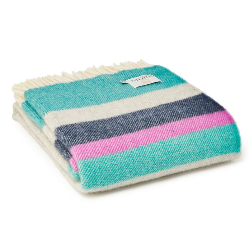 Tweedmill Lifestyle PNW Throw Alaska Stripe 130x183cm image number 0