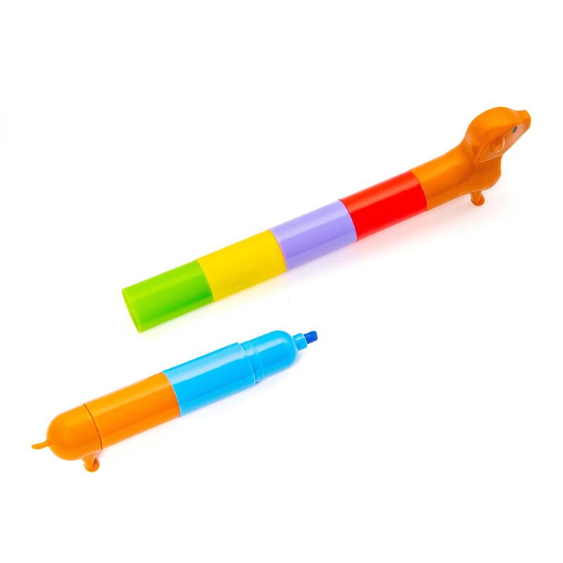 Kikkerland Rainbow Dachshund Markers image number 3
