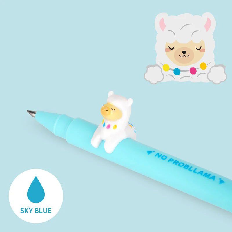 Legami Lovely Friends Gel Pen - Llama image number 1