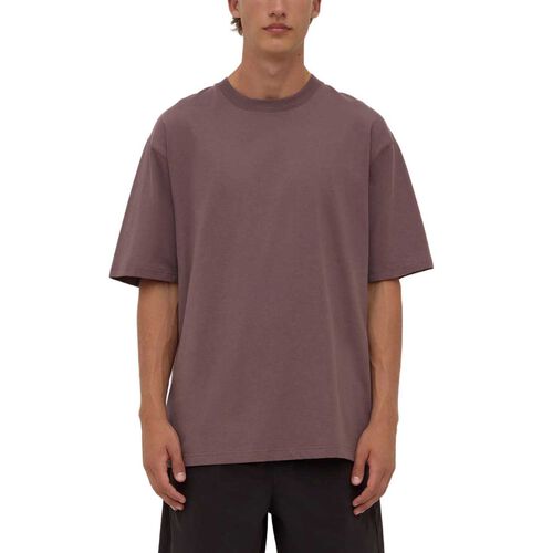 Assembly Label Knox Organic Oversized Tee Plum