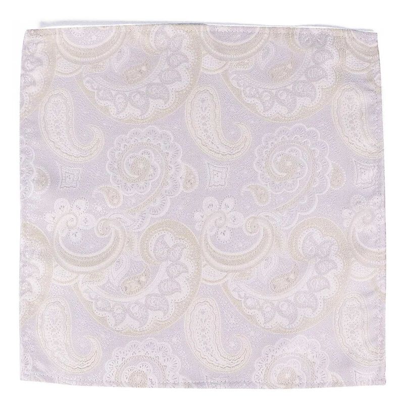 Fellini Luxe Paisley Pocket Square image number 3