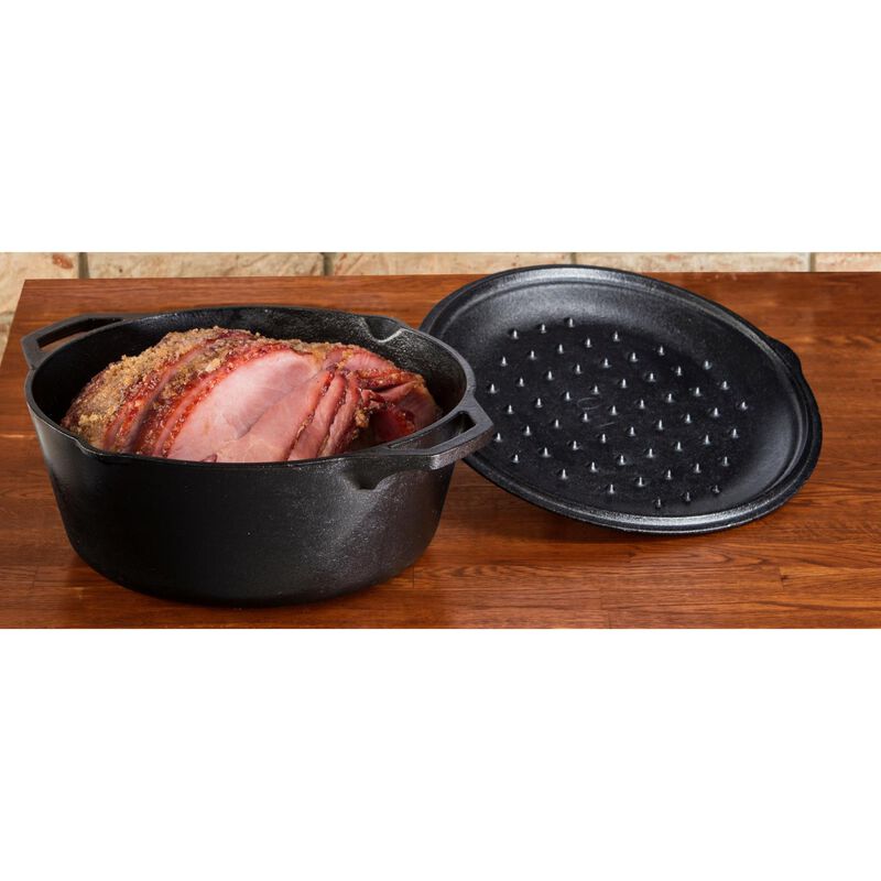 Lodge Logic Large Dutch Oven with Loop Handle - 30cm image number 2