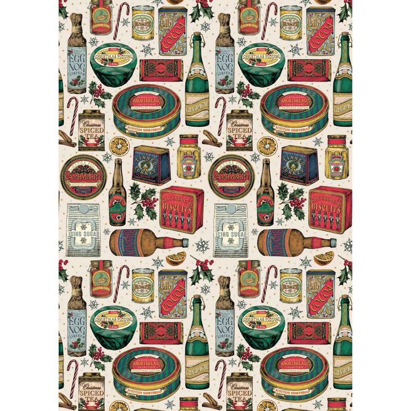 Image Gallery Penny Lane Christmas Roll Wrap 3M image number 1