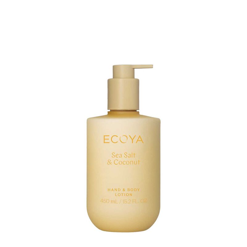 ECOYA Sea Salt & Coconut Hand & Body Lotion 450ml image number 0