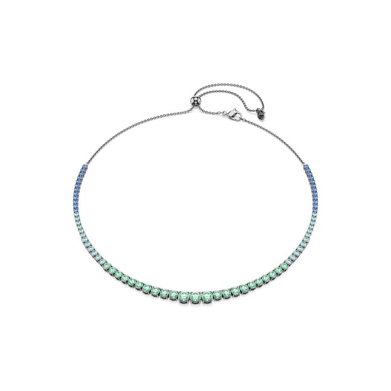 Swarovski Matrix Tennis Necklace image number 0