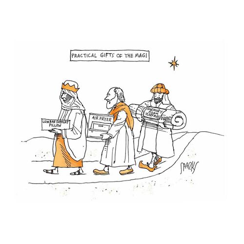 New Yorker Practical Gifts of The Magi Card