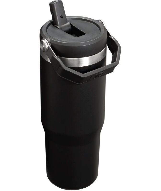 Stanley The IceFlow Flip Straw Tumbler 30oz Black image number 1