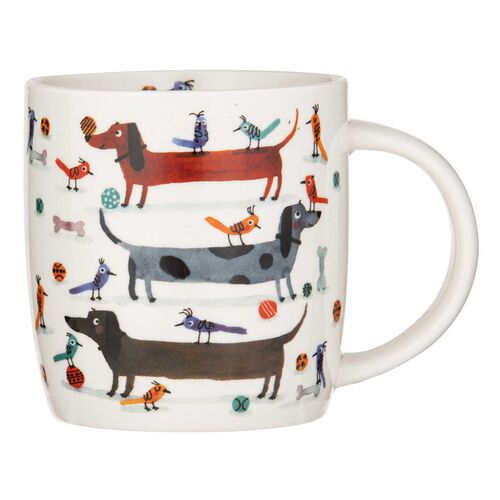 Ashdene Canine Capers Dachshund Mug