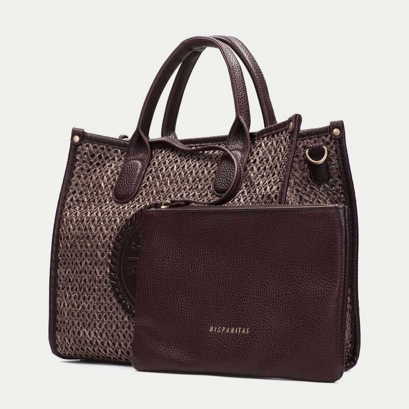 Hispanitas Bolsos Marrakech Raffia Shopper Bag image number 1