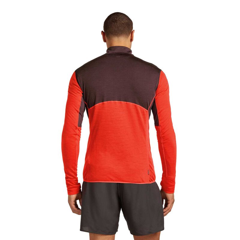 Icebreaker M Merino Blend 200 RealFleece Descender LS Half Zip image number 1