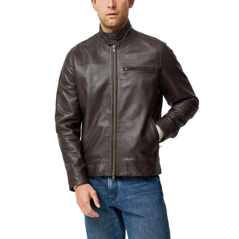 Rodd & Gunn Canvastown Leather Jacket image number 0