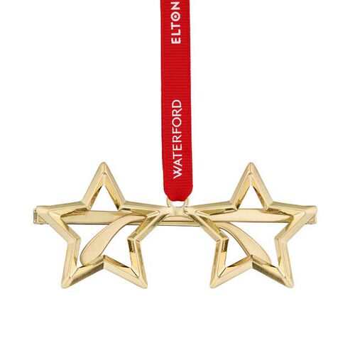 Waterford Elton John Golden Spectacles Ornament