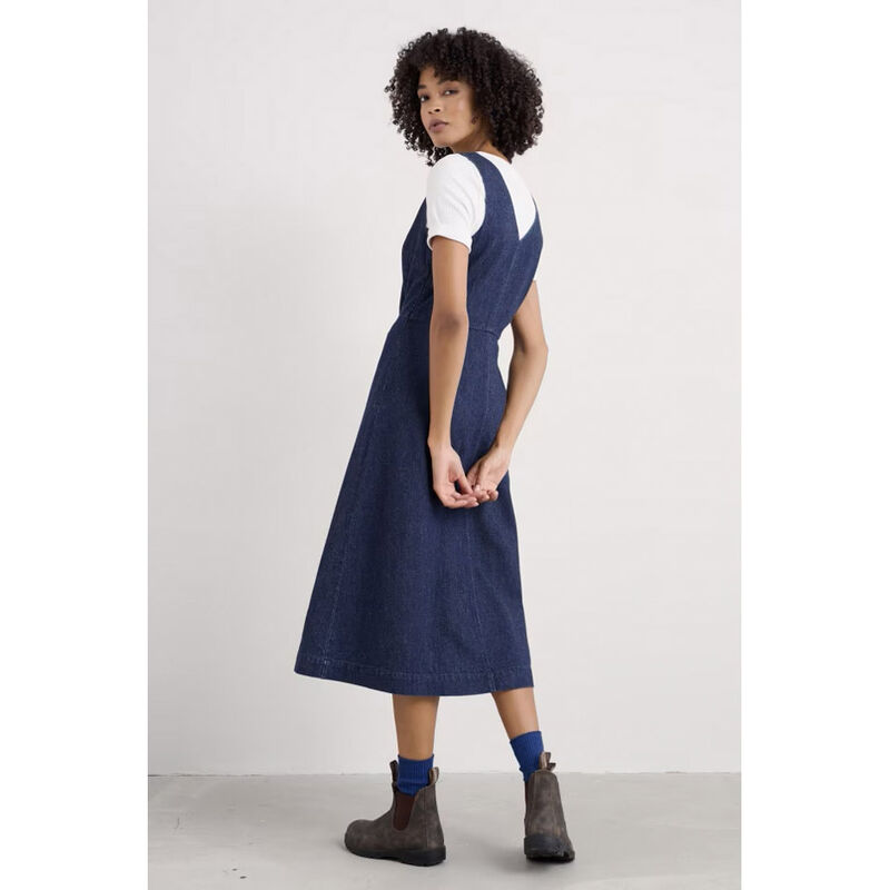 Seasalt Cornwall Audrey Dress Dark Wash image number 1