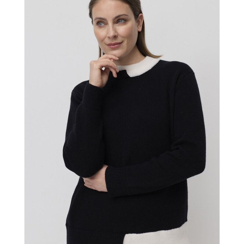 Marco Polo Layered Rib Sweater image number 1