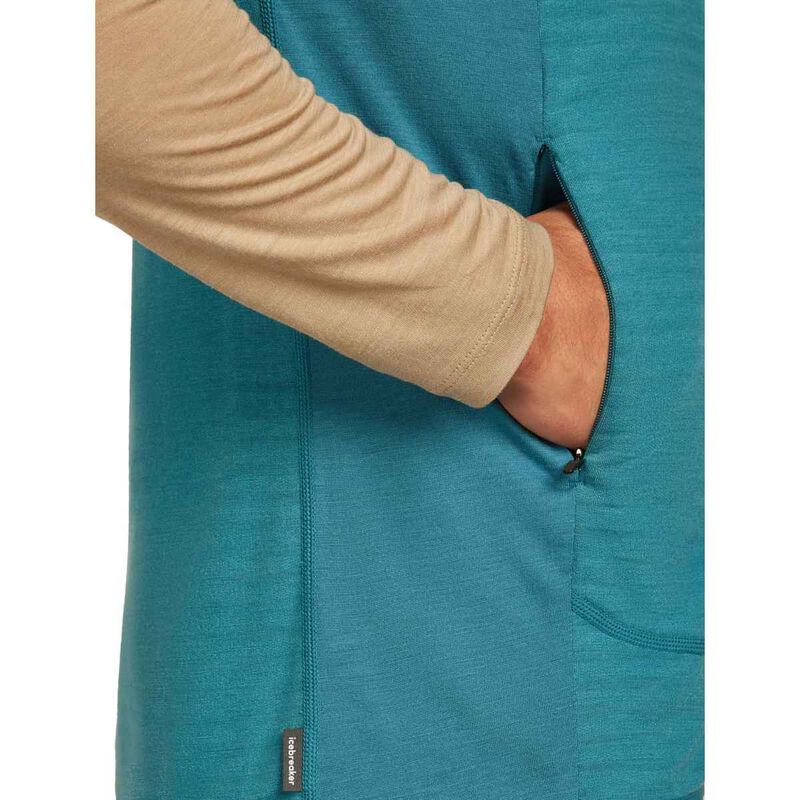 Icebreaker M Merino Blend 300 RealFleece Descender Vest image number 7