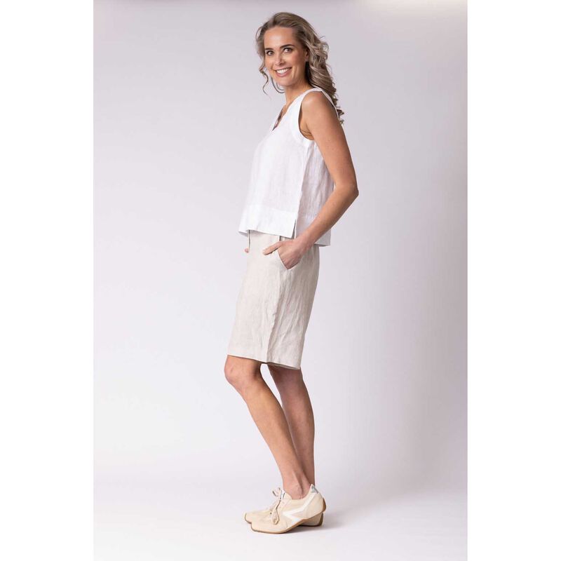 B Essentials By Ballantynes Linen Short image number 2