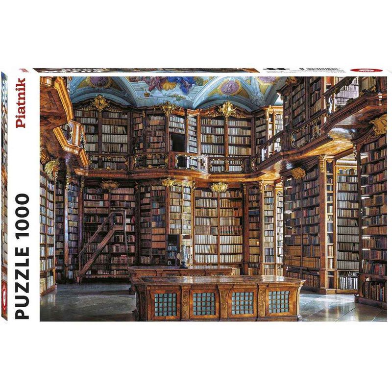 Piatnik Library at Monastery St. Florin 1000-Piece Puzzle image number 0