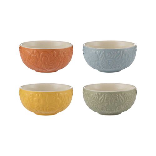 Mason Cash Home To Roost Set Of 4 Prep Bowls