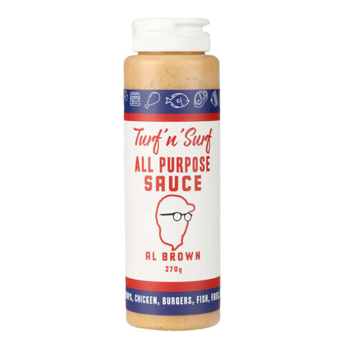 Al Brown Turf &lsquo;n&rsquo; Surf All Purpose Sauce 270g