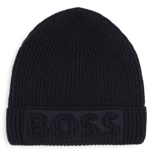BOSS Logo Cuff Beanie T2 - T4
