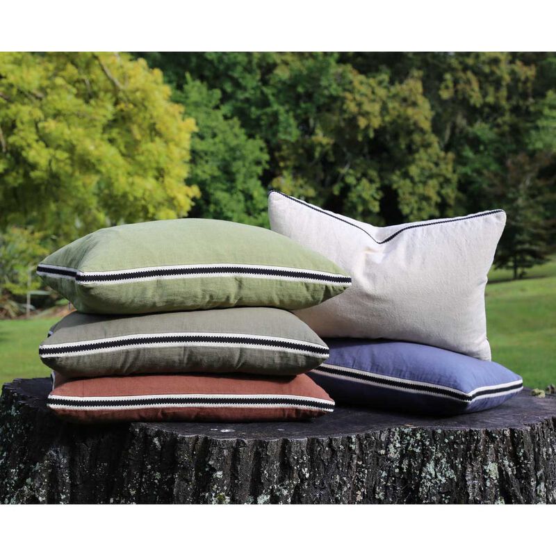 MM Linen Linea Leaf Cushion 60x40 image number 1