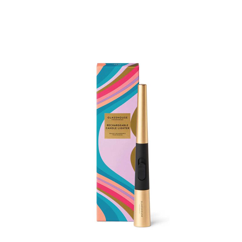 Glasshouse Fragrances Gold Rechargeable Candle Lighter image number 0