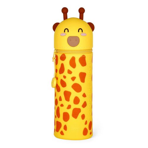 Legami Kawaii 2-In-1 Soft Silicone Pencil Case - Giraffe