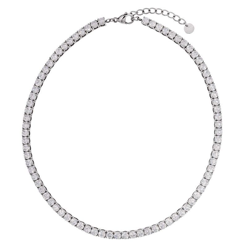 Dyrberg Kern Snake Ss Crystal Necklace image number 0