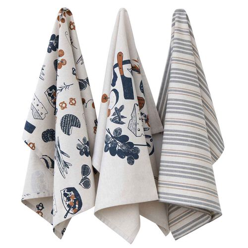 Wallace Cotton Antipasto Tea Towel Set
