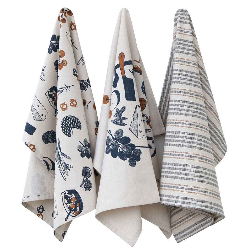 Wallace Cotton Antipasto Tea Towel Set image number 0
