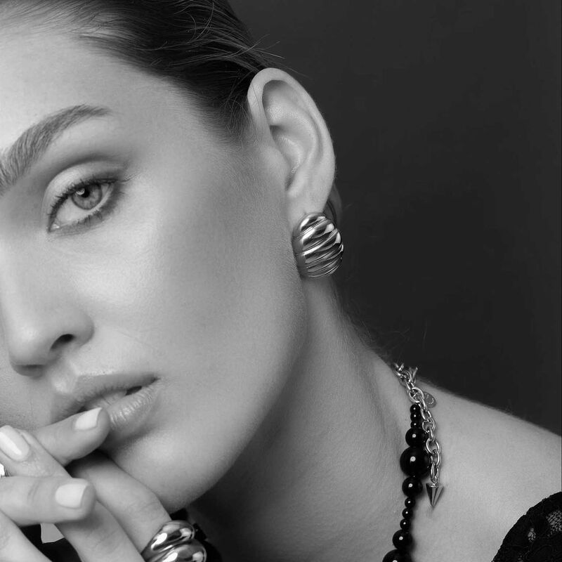 Silk & Steel Mystique Earrings image number 1