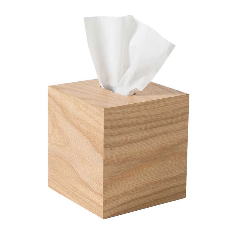 Città Oku Tissue Box Oak Small 14x14x15cm image number 0