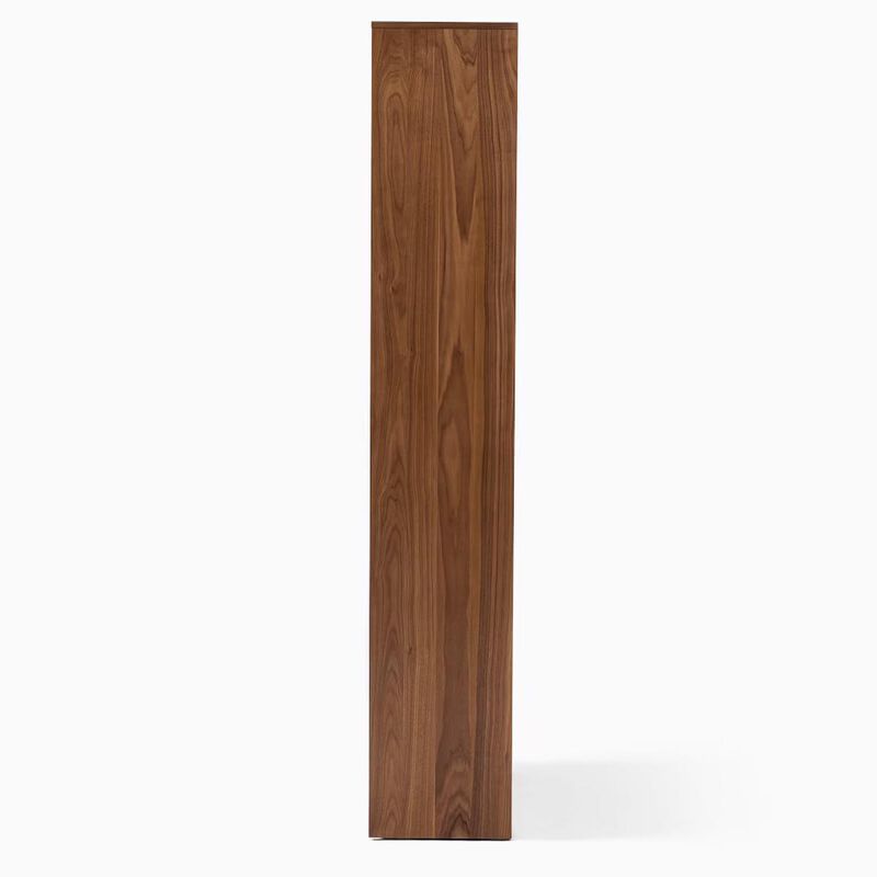 West Elm Bryce Wide Open & Closed Shelving Cool Walnut image number 1