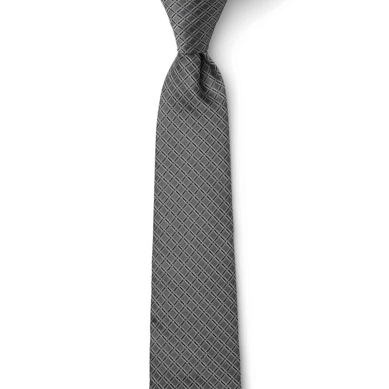 Cambridge Lattice 7.5cm Tie image number 1