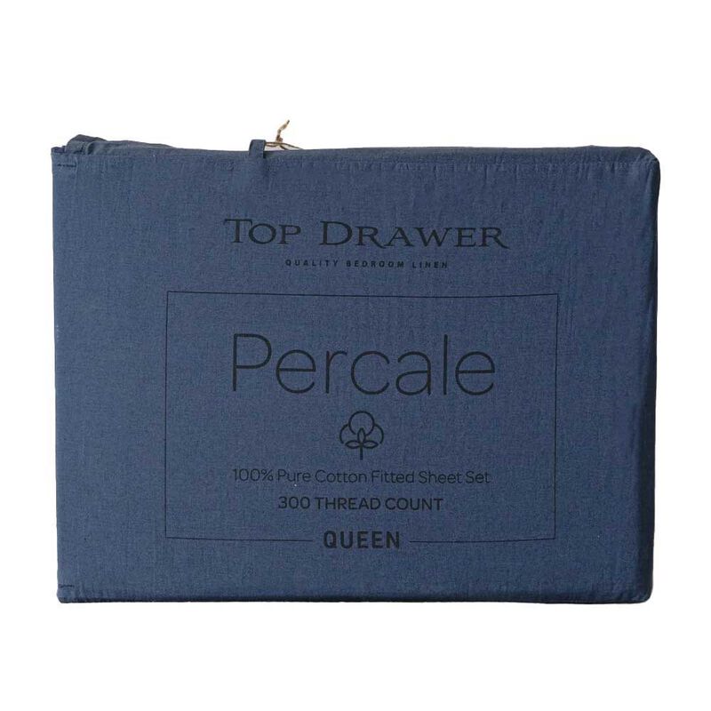 Top Drawer 300TC Cotton Percale Sheet Set image number 0