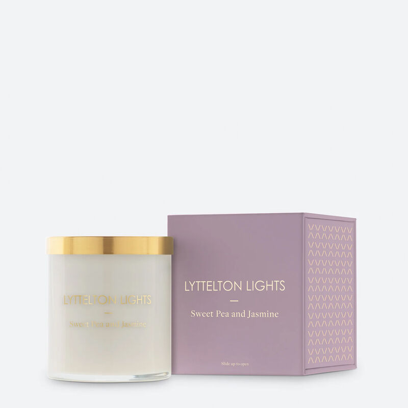 Lyttelton Lights Sweet Pea & Jasmine Candle image number 1