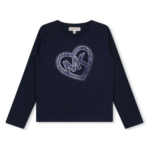 Michael Kors Mk Heart Logo T-Shirt 10Y - 14Y