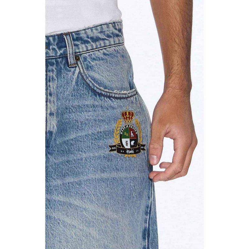 Ksubi Maxx Short 70's Blue Trashed image number 2