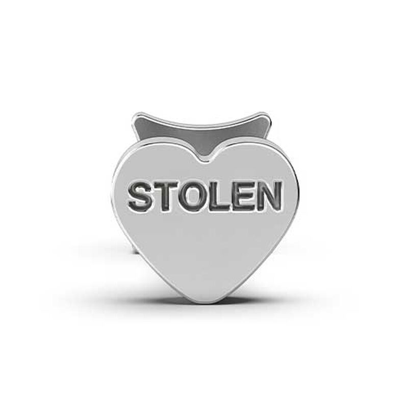 Stolen Girlfriends Club Stolen Heart Flat Back Earring Single image number 3